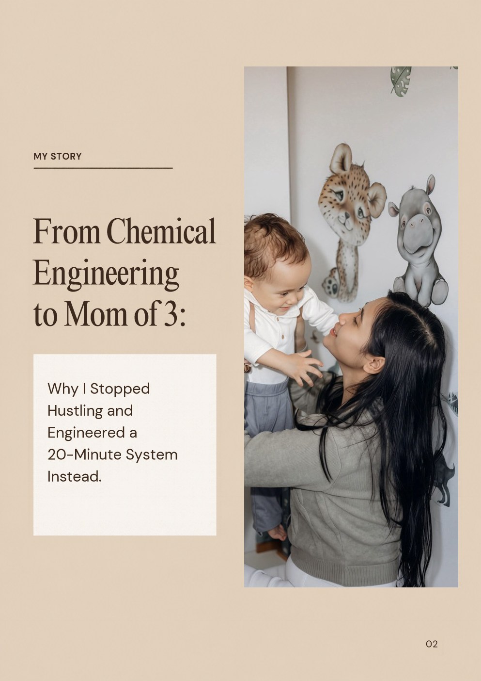 Page 2 - My Story: From Chemical Engineering to Mom of 3